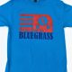 Knee-Deep in Bluegrass Teal T Shirt